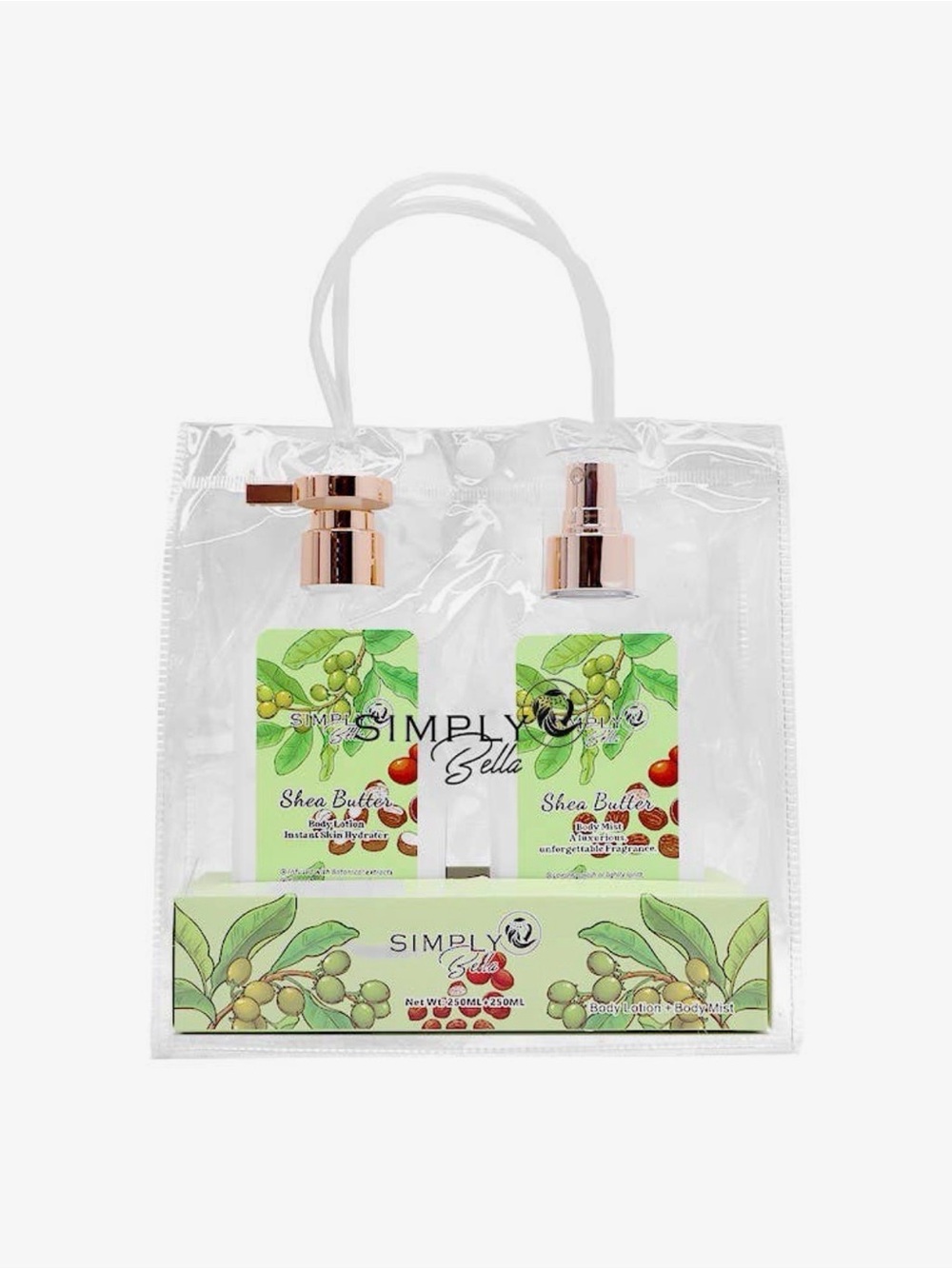 Shea Butter Body Lotion & Body Mist Gift Set